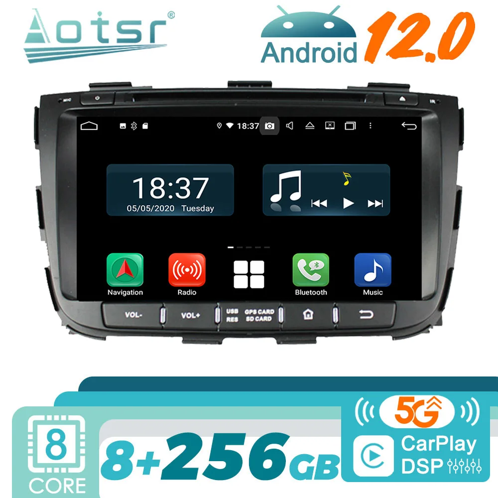 

Автомобильный радиоприемник для KIA Sorento 2010 2011 2012 Android 2Din Авторадио GPS навигация мультимедийный плеер головное устройство