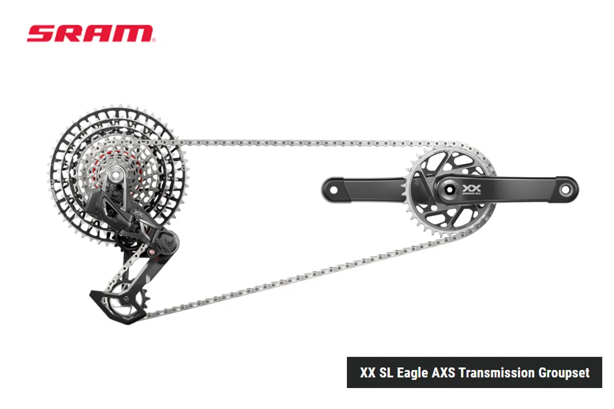

SRAM 2023 новая Трансмиссия XX SL Eagle AXS Трансмиссия групповой набор вершина для езды на велосипеде по пересеченной местности