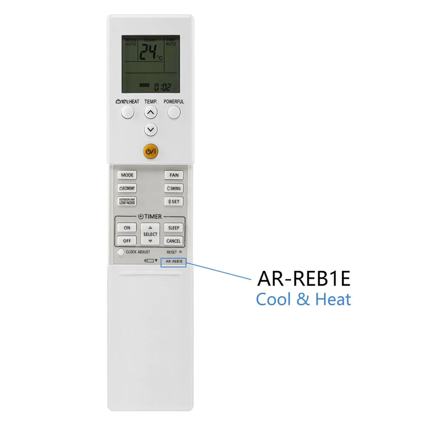 Фото Замените пульт дистанционного управления кондиционером AR-REB1E для FUJITSU AC AR-REF1E AR-REY1U AR-REB2E REF1E AR-REF1 ASYG09LMCA ASYG12LMCE №2