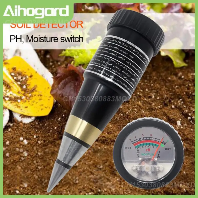 1pc Newest Soil PH Meter Tester Hygrometer Portable Moisture Sensor PH Instrument For Plants Crops Flowers Vegetable Garden