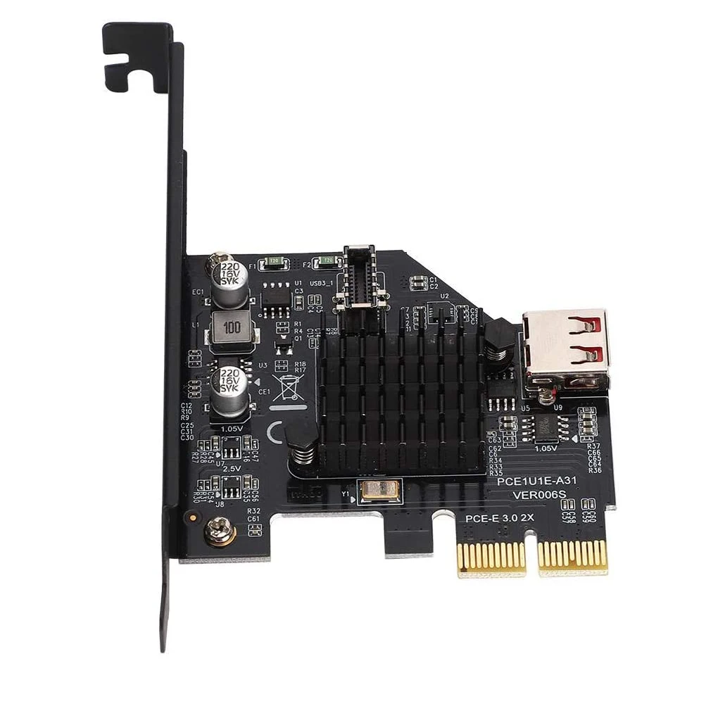 

Add on card PCI Express 3 0 USB 3 1 PCI-E Card PCIe USB Adapter 2 Ports X1 X16 PCI Sata Controller PCIE3 0 Add On Cards