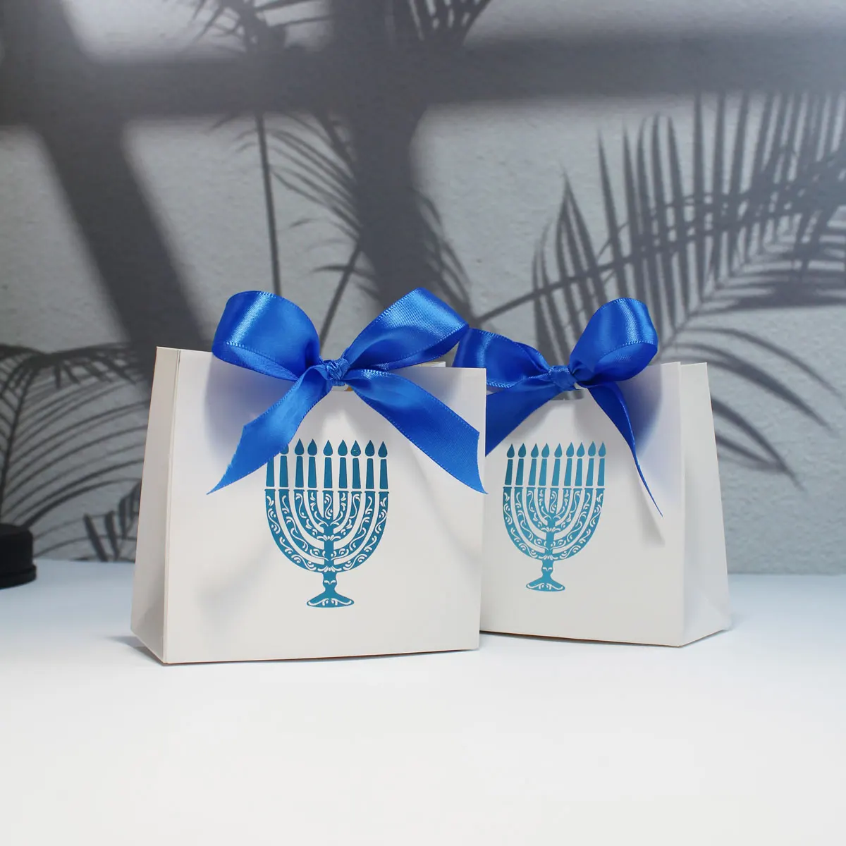 Бумажные подарочные пакеты hanukka для печенья и конфет праздничные украшения