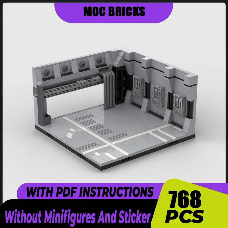 Строительные блоки Moc из популярных звезд строительные рабочий базовый кирпич DIY