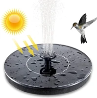 mini solar water fountain for birds pets pool waterfall fountain garden decor bird bath solar powered fountain floating water