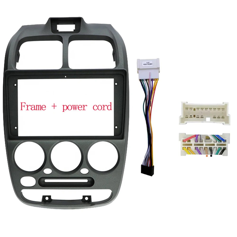 2 DIN 9-дюймовый автомобильный адаптер для передней панели Hyundai Accent Verna 1999-2005 Android Radio