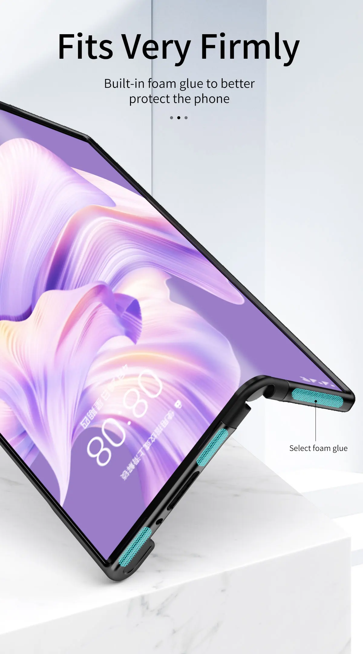 Suitable for Huawei Mate XS2 ultra-thin frame, precise hole position, anti drop, shock absorption, folding protective case