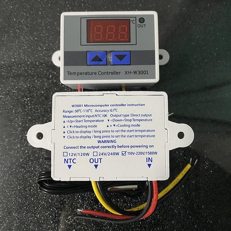 

Цифровой терморегулятор WDYMJ XH-W3001