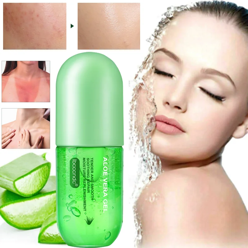 

Aloe Gel Natural Whitening Cream Soothing Emulsion Cream Skin Gel Deep Moisturizing Hydrating and Reactivating Skin Moisturizing