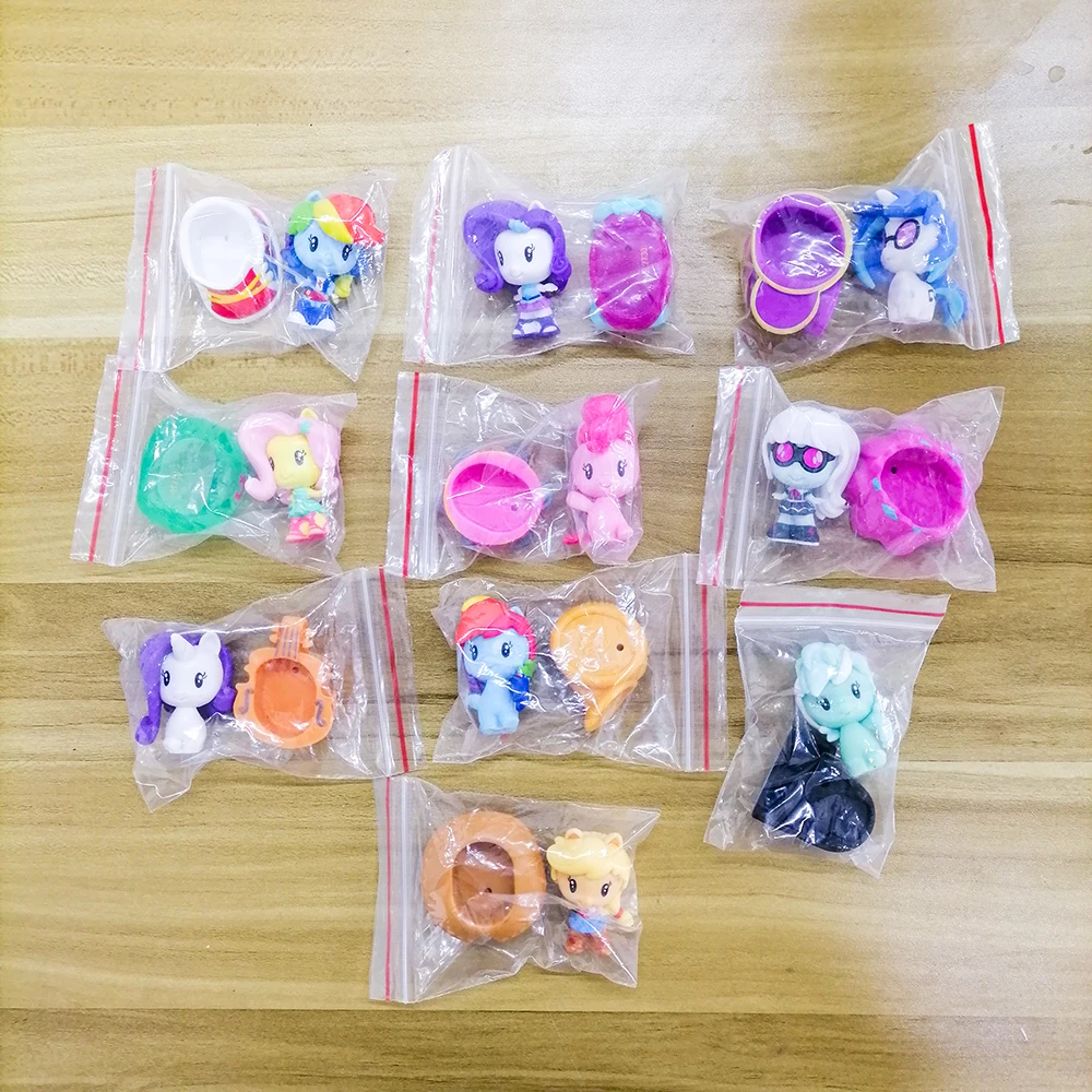 Фото Большая упаковка Hasbro My Little Pony Applejack Pinkie PieTwilight Sparkle Fluttershy Rarity куклы Подарки Игрушка модель аниме фигурки №2