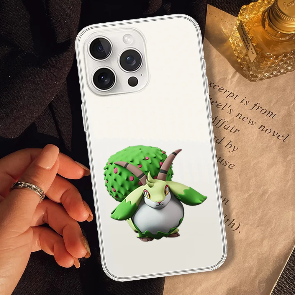 Game P-PalworldS For Samsung Galaxy S23 S22 S21 S20 Plus Lite Ultra Transparent Shell