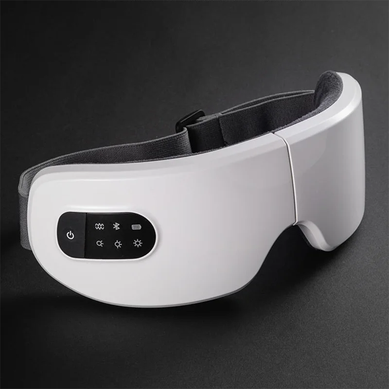 

4D Electric Smart Eye Massager Bluetooth Vibration Heated Massage for Tired Eyes Dark Circles Remove Eye Care Eye Massager