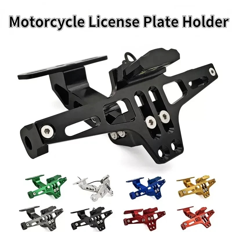 

Motorcycle Rear License Plate Mount Holder and Signal Lamp For yamaha tmax 500 tmax500 t max 500 TMAX 530 2001-2020 Accessories
