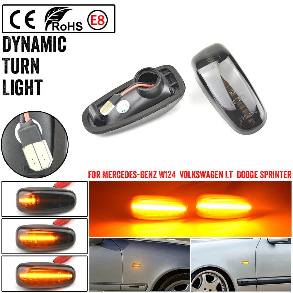1 пара боковые указатели поворота для Mercedes Benz W210 W202 CLK W208 SLK R170 W638