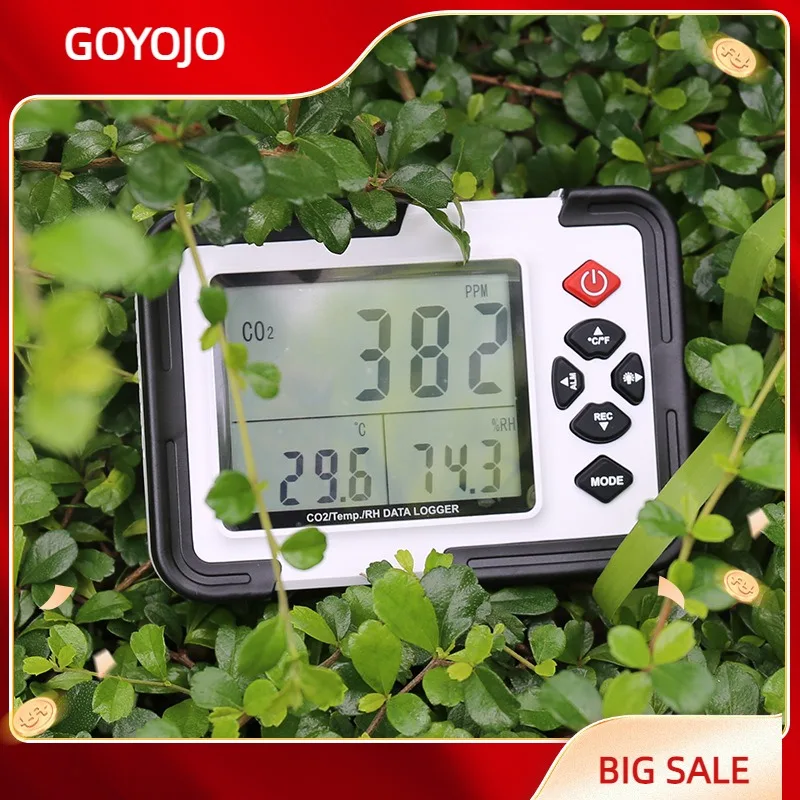 

Digital Household Carbon Dioxide Meter/thermometer and Hygrometer HT-2000