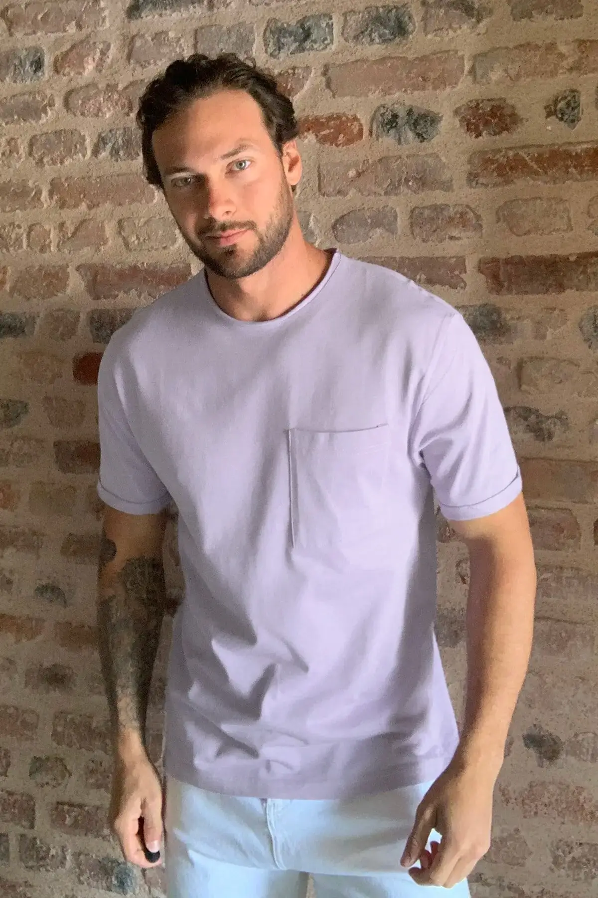 

Trendyol Male T-Shirt TMNSS20TS1053