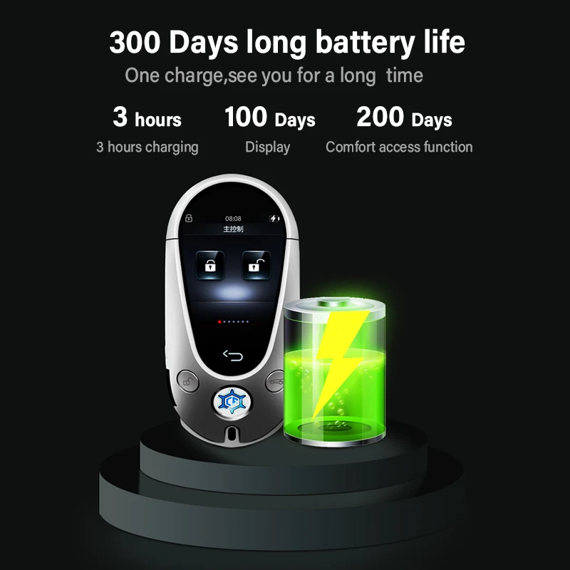 

Modifited Smart LCD Key K700 For BMW Benz Audi Land Rover Buick Honda VW Toyota Ford Fiat all Original Cars with One-Key Start