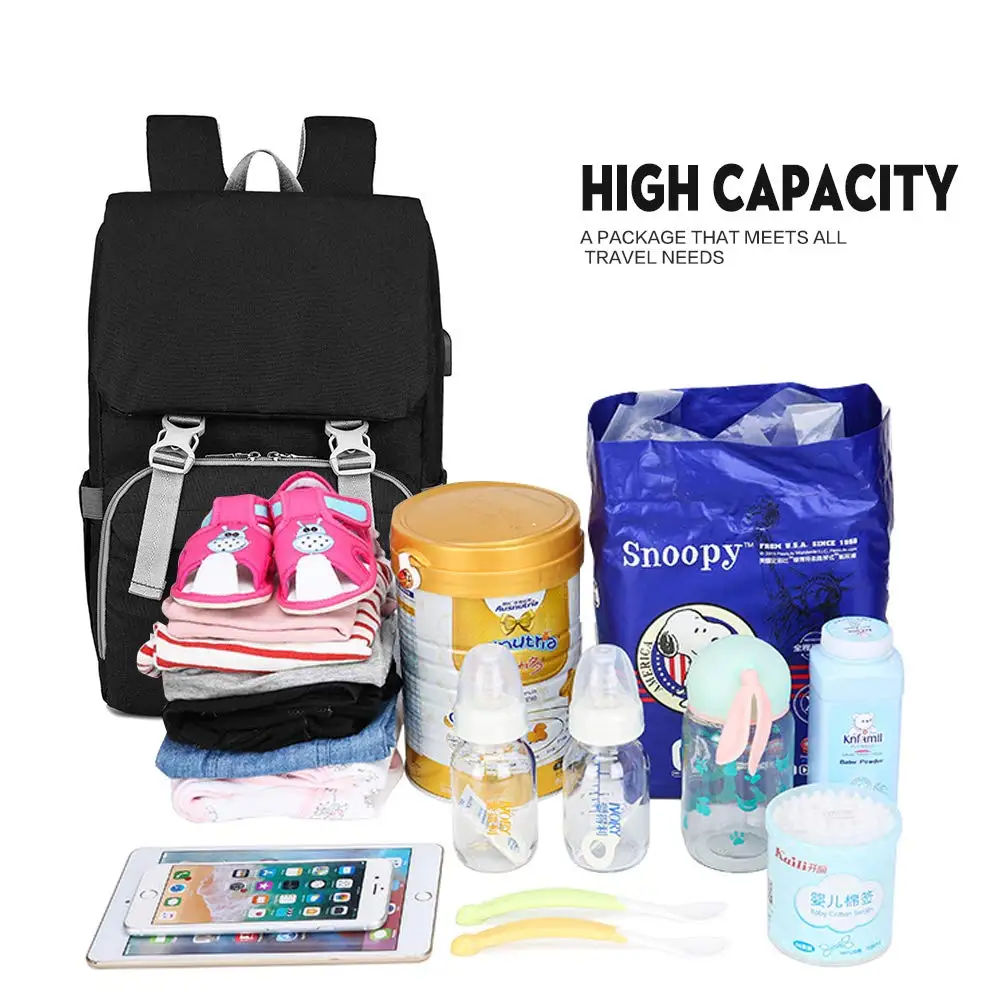 Рюкзак для подгузников сумка мамы большой емкости и ребенка многофункциональные