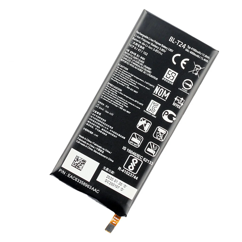 100% оригинальная батарея BL-T24 емкостью 4100 мАч для LG K220 X Power k220ds k220dsk k220dsz k220y k220z ls755 с
