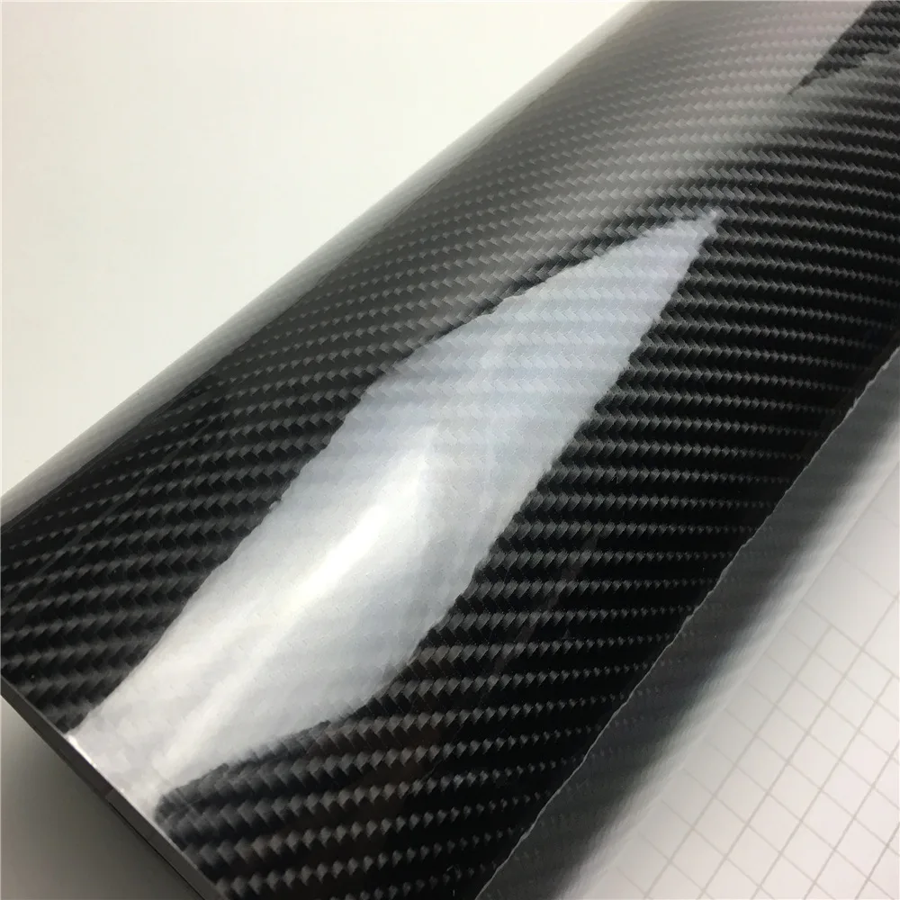 

Высокоглянцевая пленка из углеродного волокна 6D для обмотки салона мотоцикла и автомобиля, виниловые автомобильные наклейки