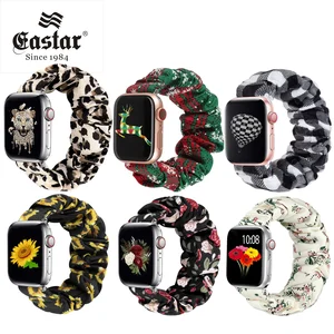 Ремешок эластичный для Apple Watch Band Series 7 SE 6 5 4 3 38 мм 40 мм 42 мм 44 мм, браслет для iwatch 41 мм 45 мм