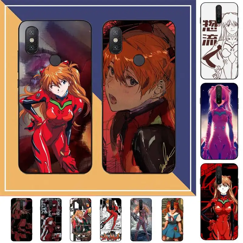 

BANDAI NEON GENESIS EVANGELION Soryu Asuka Langley Phone Case for Redmi Note 8 7 9 4 6 pro max T X 5A 3 10 lite pro