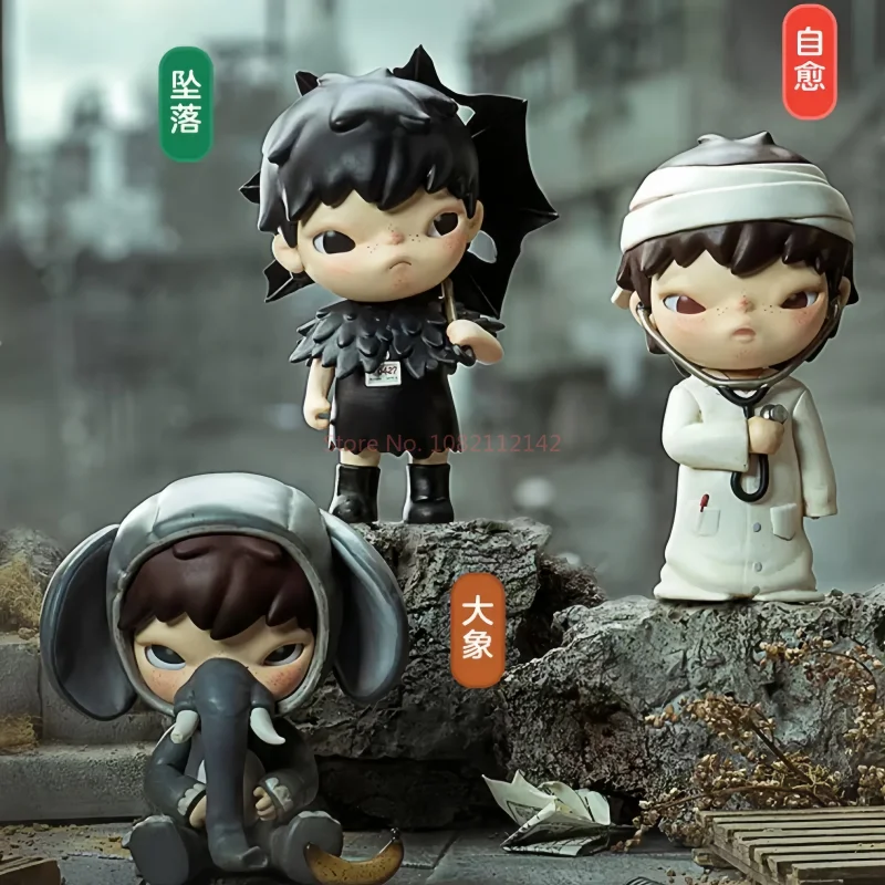 POP MART Hirono City of Mercy Series слепая коробка Guess Bag Mystery Box игрушки куклы настольные украшения коллекция экшн-фигурки подарки (art.: 3920d3e602b6f) - 3920d3e602b6f
