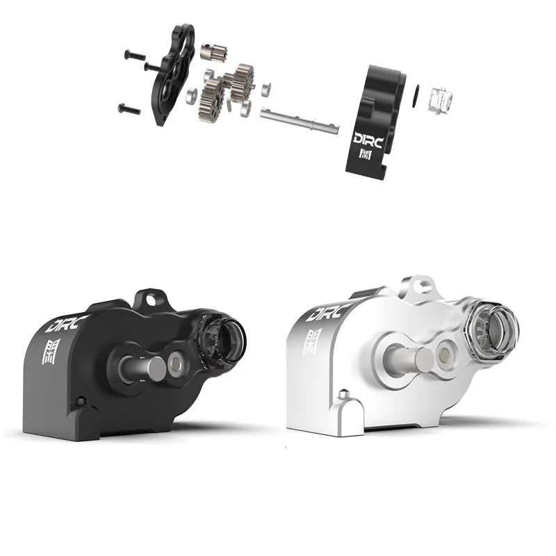 Металлический низкий центр тяжести редуктор для 1/10 RC Гусеничный автомобиль Traxxas TRX4 Defender Sport Chevrolet TRX6 G63 D90 мотор 540/550 TF2