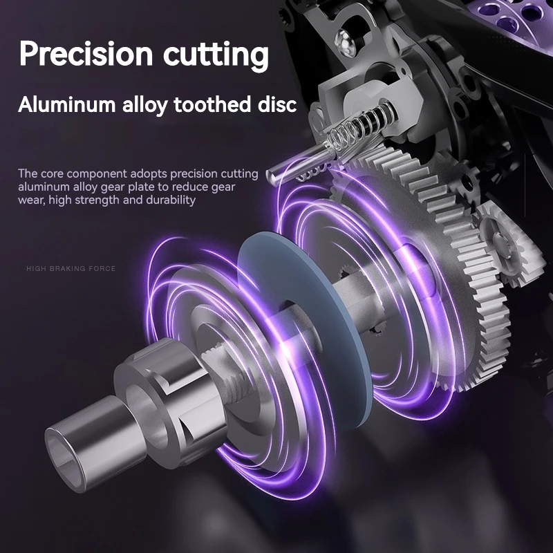 markii Titanium Plated Long Throw Road Water Drop Wheel 7.2:1 Передаточне число Ultra Smooth 8Kg Максимальна