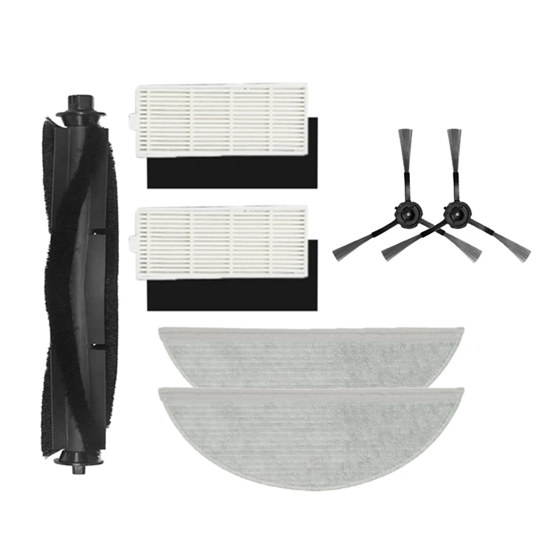 

Набор аксессуаров для пылесоса Xiaomi Lydsto R1, основная и боковая щетки с фильтром, насадка на швабру, 9 шт.