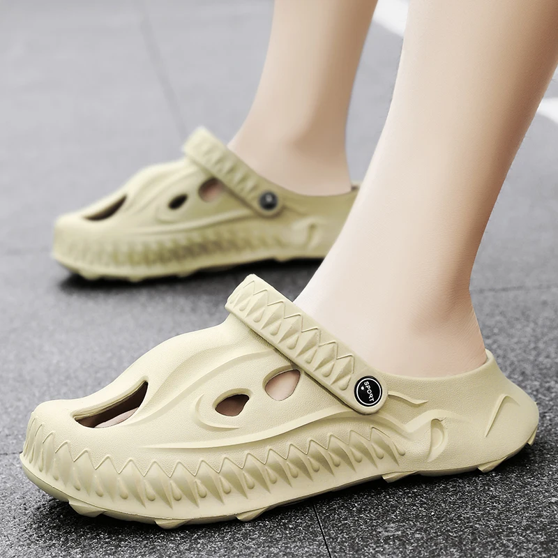 Unisex Summer Outdoor Sandals Men Fashion Platform Slippers Women Beach Eva Sole Slide Sandal Clogs