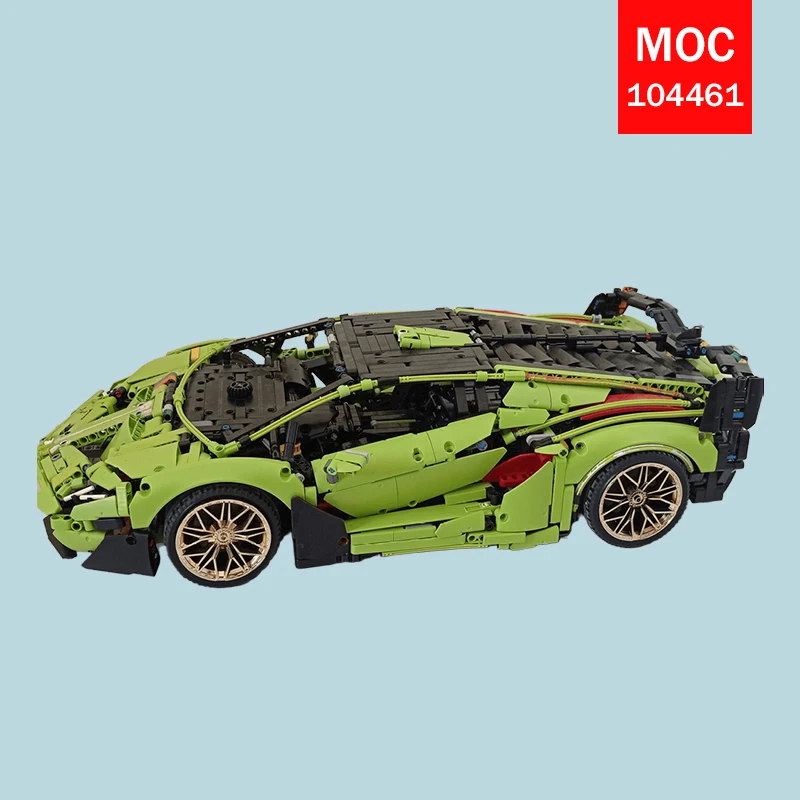 Коллекционная модель гоночного суперкара SC18 Alston (MOC) - Классика, воссозданная в современном стиле - Модные развивающие игрушки, лучший выбор для праздничных подарков (art.: 3920dae341aca) - 3920dae341aca