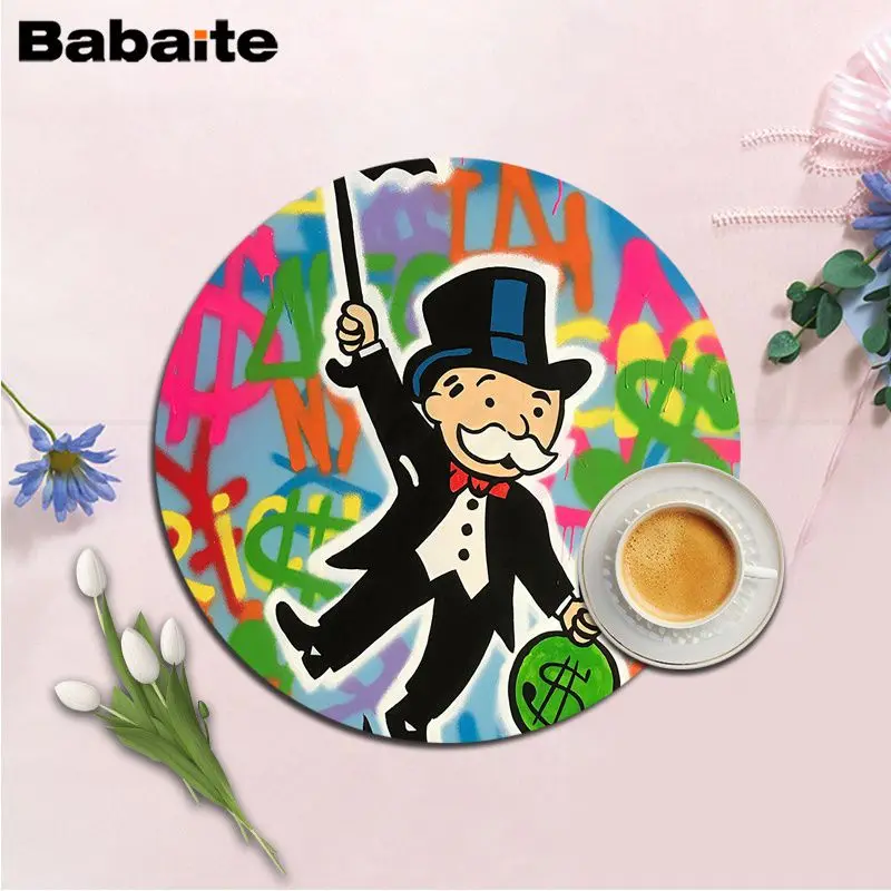 Новый классный мягкий резиновый профессиональный игровой коврик для мыши Babaite с