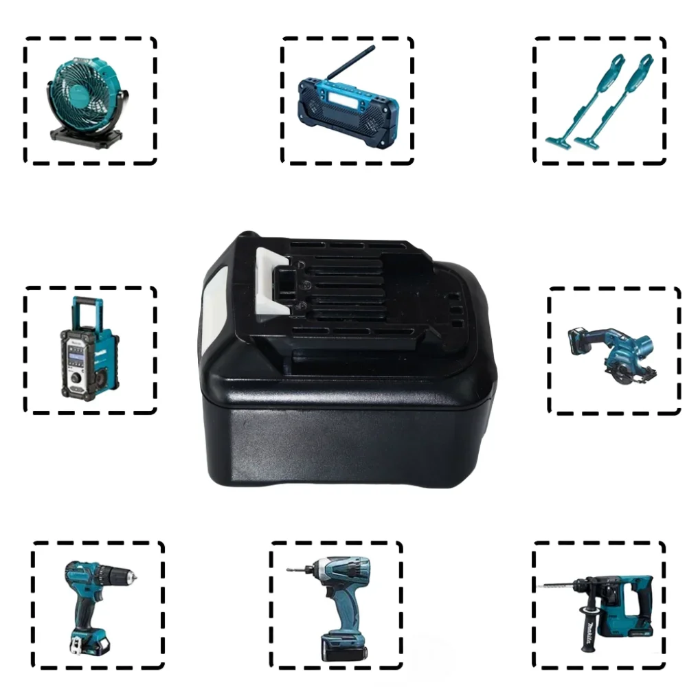 12V Max 6000mAh Li-ion Power Tools Rechargeable Battery for Makita BL1040 BL1040B BL1050B BL1020B BL1041 BL1021
