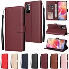 Кожаный чехол-бумажник для Xiaomi Redmi 10 9 9A 9C 9T 8 8A 7A 6 Note 10 10S 10 Pro 9S 9 Pro 8 Pro 7 6 5 Pro 4X Poco X3 Pro M3 11T