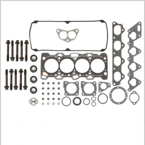 

Подходит для 93-99 Mitsubishi Eclipse Eagle Plymouth 2,4 комплект прокладок головки SOHC болты 4G64