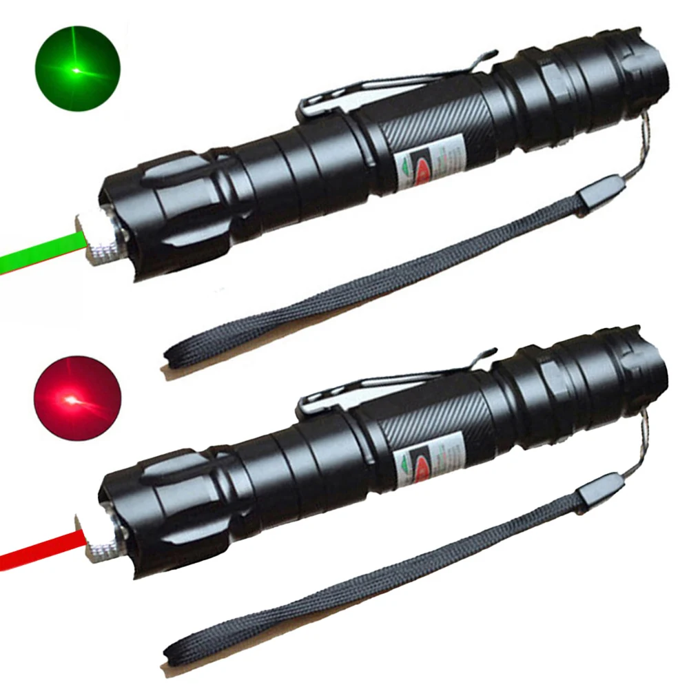

Зеленый лазер, мощная лазерная ручка, уличный охотничий лазер, Коллиматор, регулируемое расстояние сверхдальнего излучения 8000 м