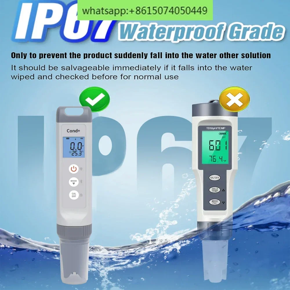 Лабораторный 7 в 1 TDS Instrument 0 01 Цифровой прибор растворенного кислорода