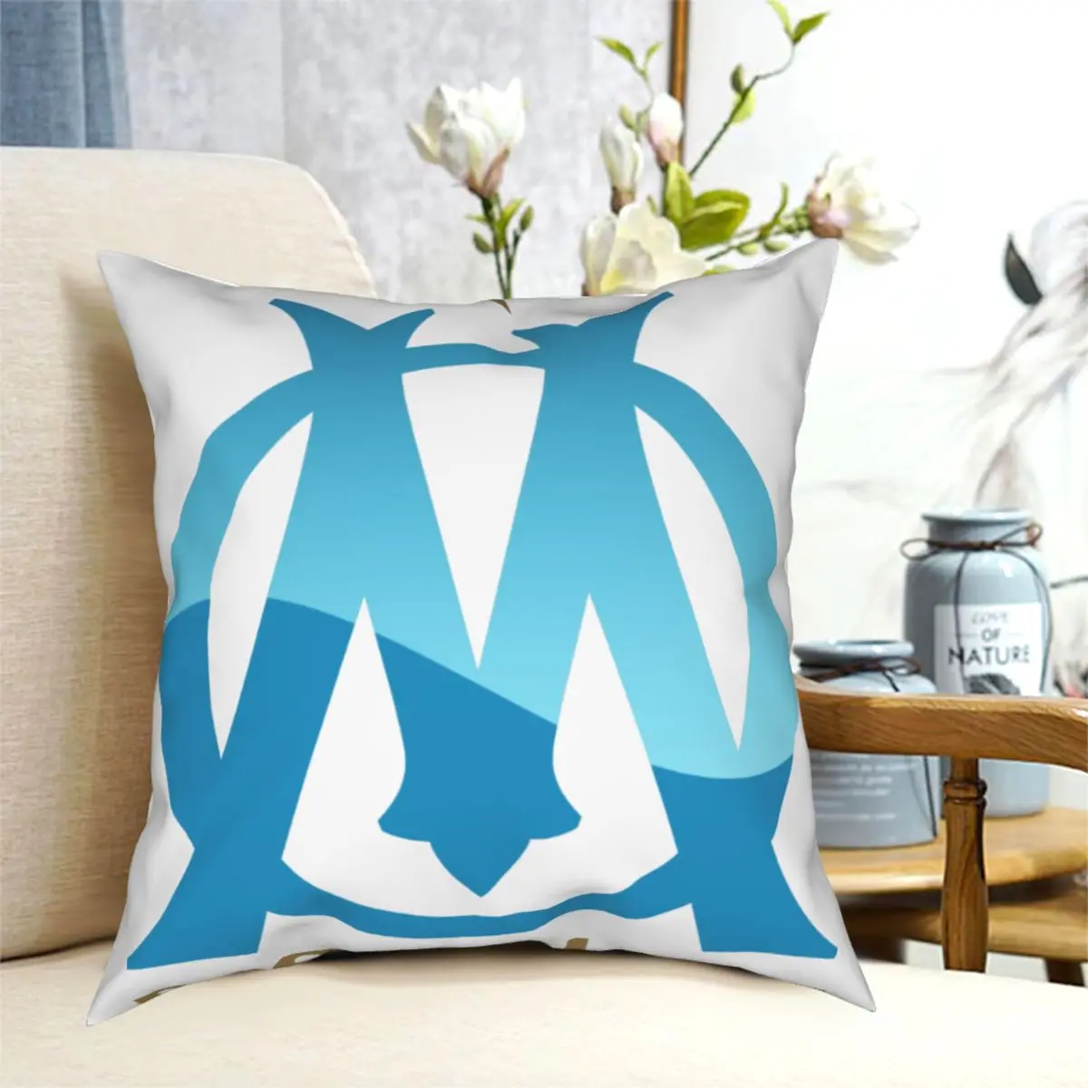 

Olympique De Marseille 1464 Dakimakura Luminous Pillow Case Luxury Brand Cushion Cover
