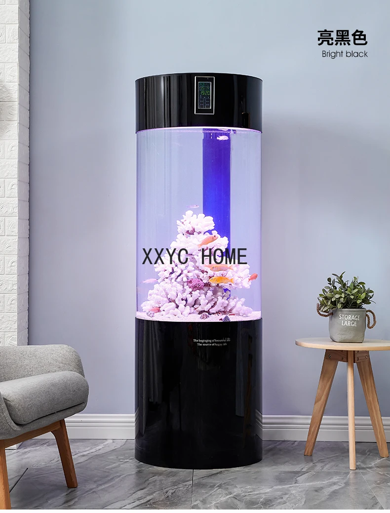 Douyu экологический креативный аквариум цилиндрическая акриловая рыба шар Средний