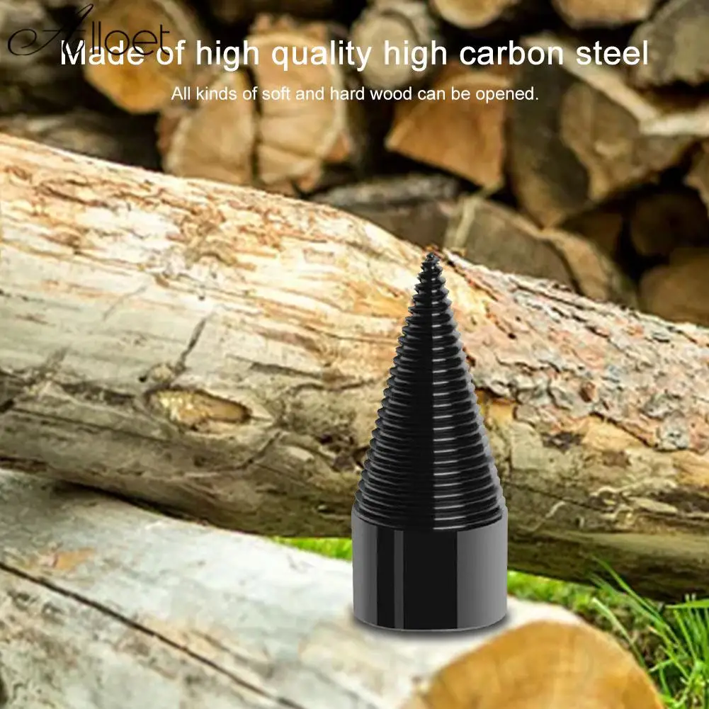 

Heavy Duty Drill Screw Cone Driver 32mm 42mm Wood Splitting Cone Bits Wood Splitting Drill Bit Set for Electric and Hand Drills