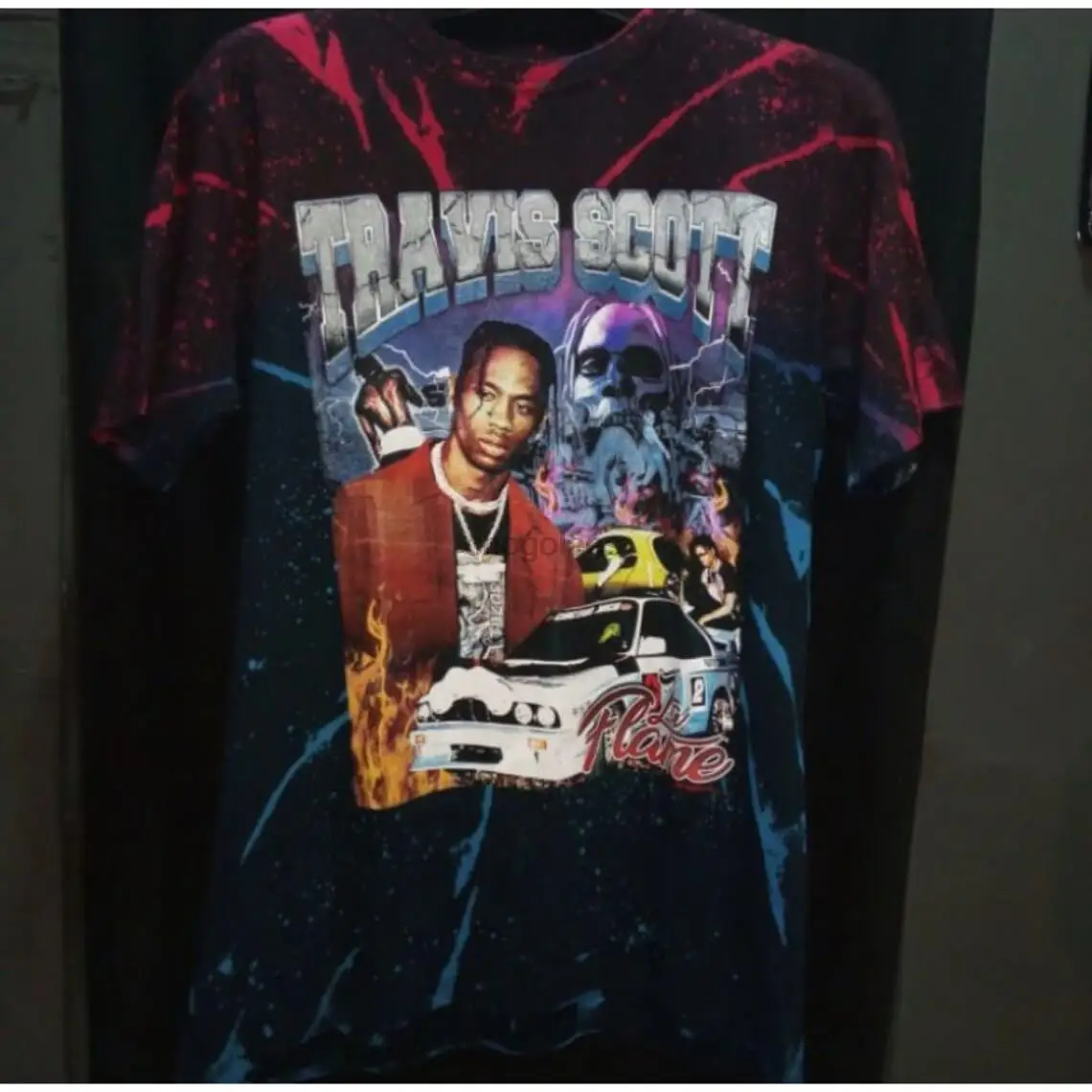 Travis Scott La Flame Tshirt Merch Travis Scott Tees S-3XL