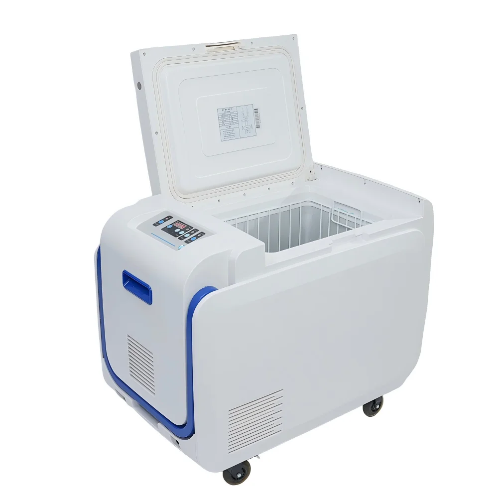 Фото Портативный автомобильный морозильник Huacooling -86°C, 60 л, медицинский, сверхнизкотемпературный, для хранения, холодильник №5