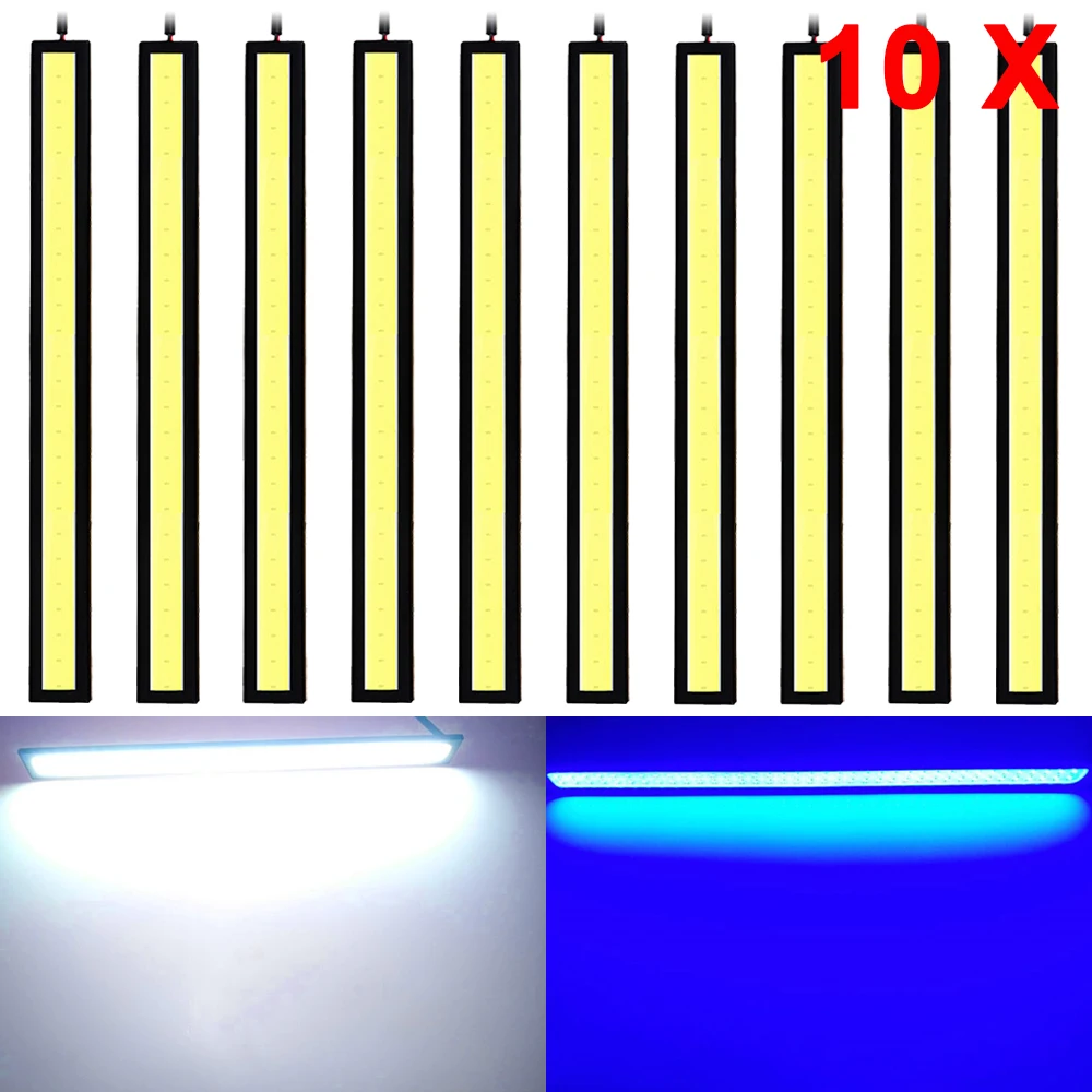 Универсальные дневные ходовые огни 17 см COB светодиодная лампа 800 лм яркий белый