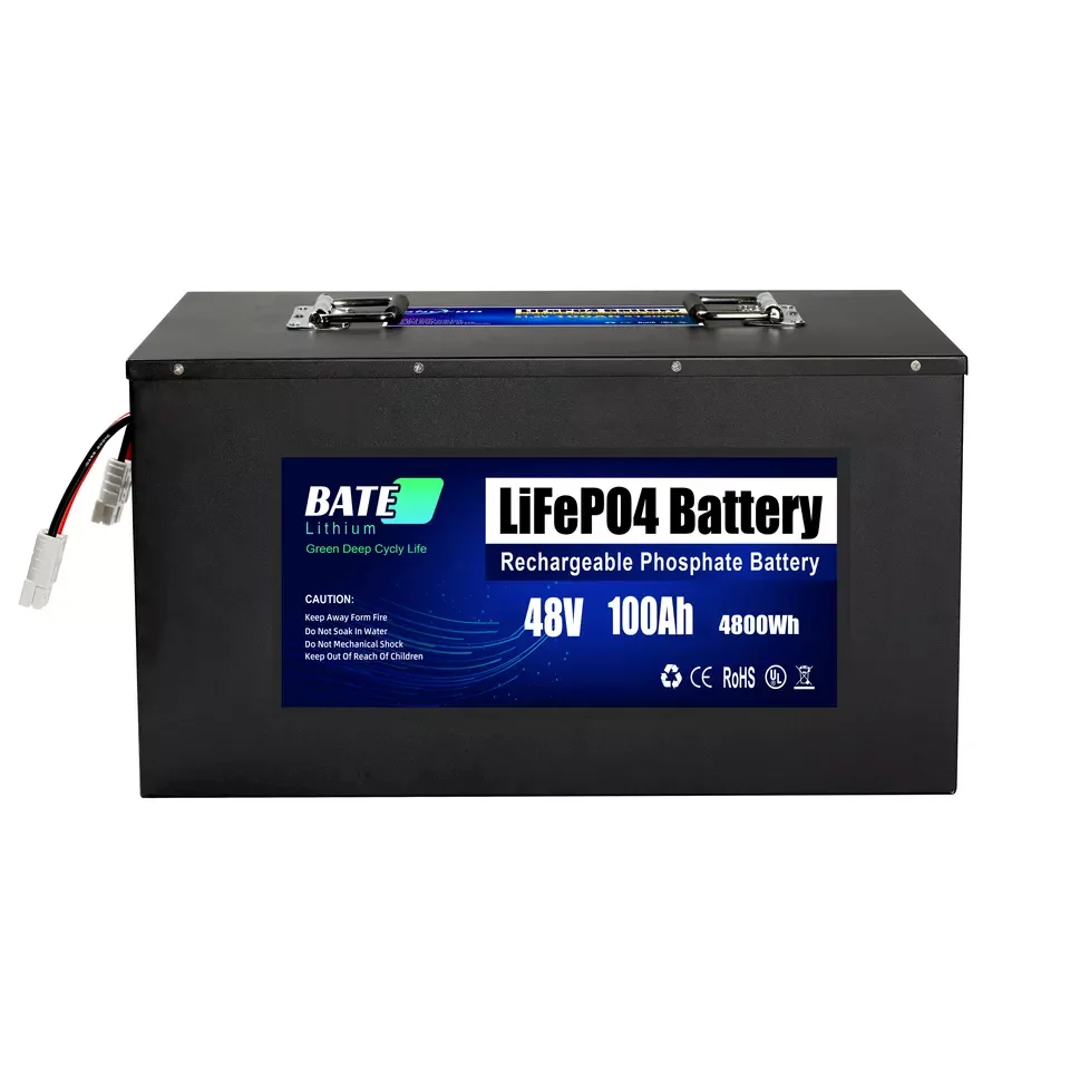

Wholesale Battery lifepo4 48v lifepo4 48v eu stock lifepo4 battery 48v 100Ah with BMS battery