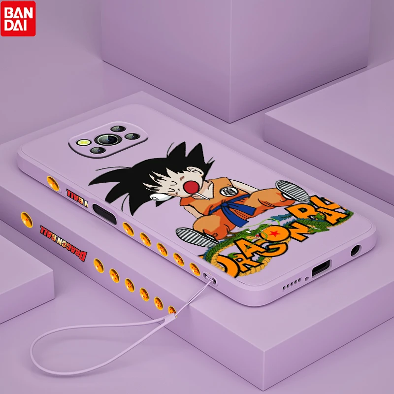 Чехол для телефона с аниме DBZ GOKU Dragon Ball Xiaomi POCO X3 NFC F3 GT M4 M3 M2 Pro C3 X2 11 |