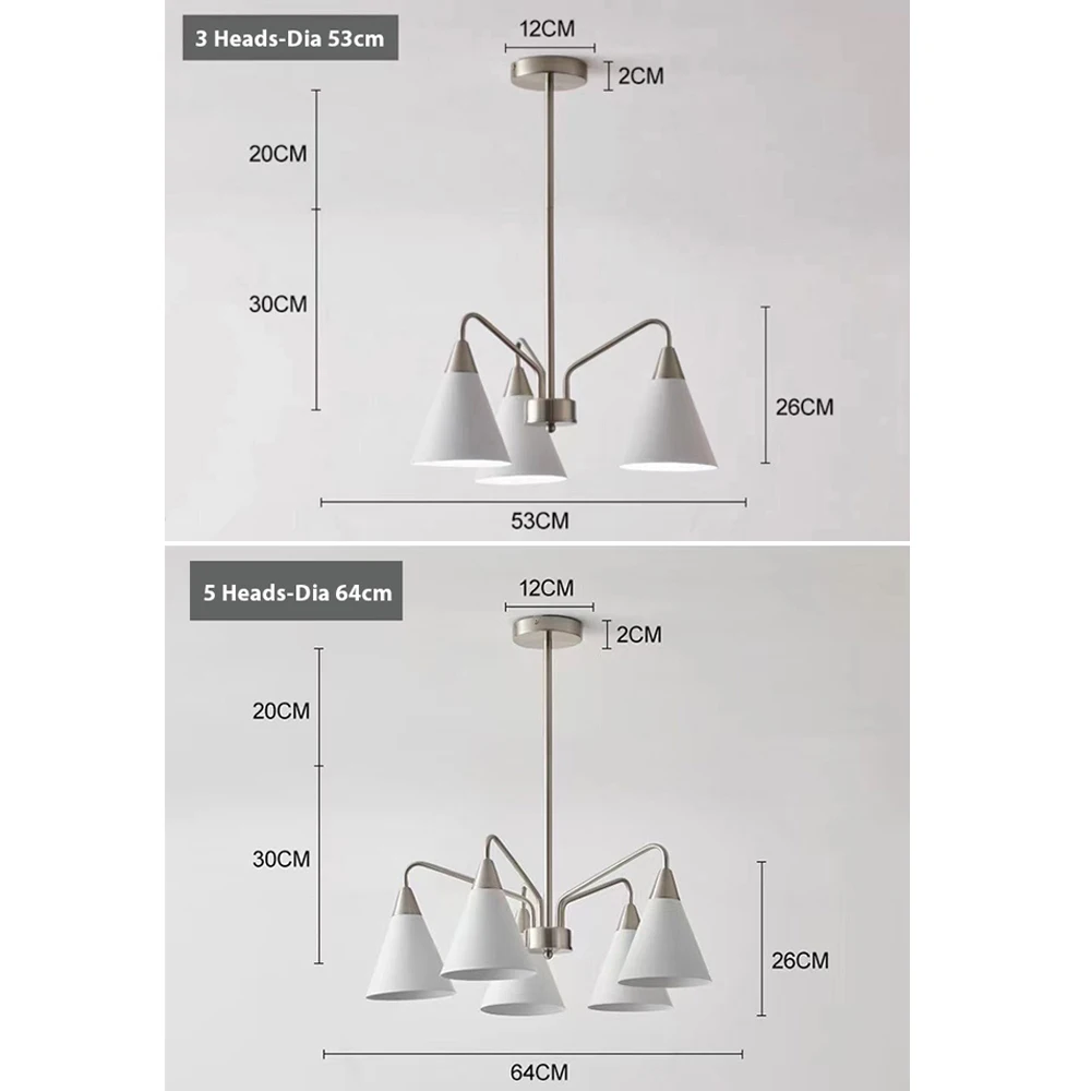Корейские современные потолочные люстры светодиодные подвесные светильники s E27