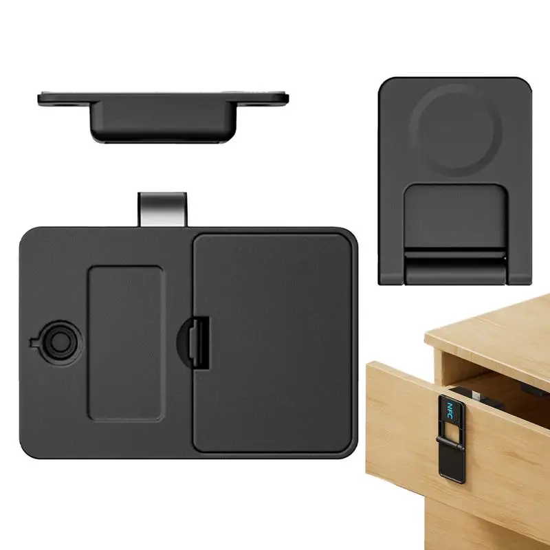 Замок электронный для шкафа прочный замок с защитой от детей без сверления