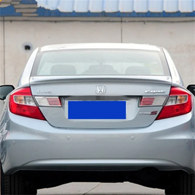 Автомобильный спойлер для Honda Civic 2012 2013 ABS Материал заднее крыло багажника Декор