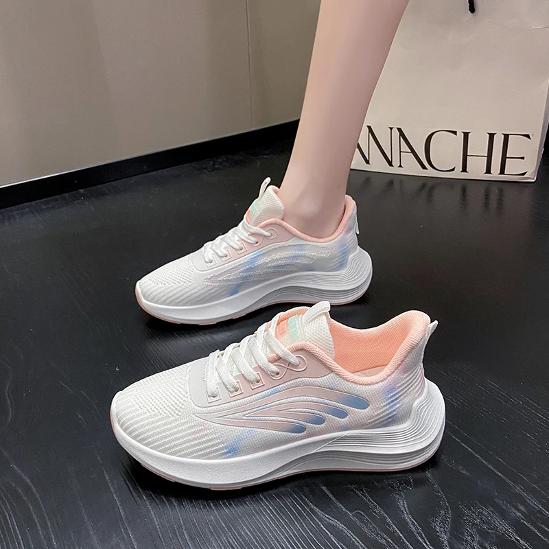 Women Casual Shoes for Ladies 3.5 CM Height Increase Female Fashion Sports Shoes 2023 Breathable Outdoor Sneakers Free Shipping