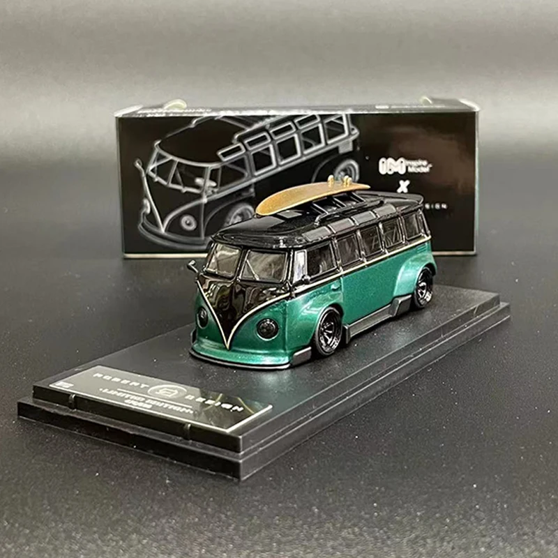 Inspire 1:64 Model Car T1 Bus Alloy Die-cast Vehicle Display Collection - Green